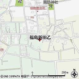 新潟県三条市福島新田乙25周辺の地図