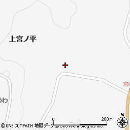 福島県二本松市針道陣場周辺の地図