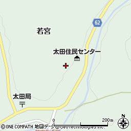 福島県二本松市太田堺田周辺の地図