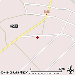 福島県西会津町（耶麻郡）尾野本（中野狩野）周辺の地図