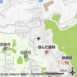 福島県二本松市本町1丁目12周辺の地図