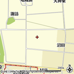 福島県喜多方市塩川町窪下高周辺の地図