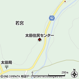 二本松市太田住民センター周辺の地図