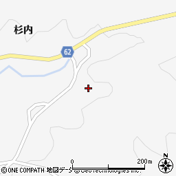福島県二本松市針道関ノ入周辺の地図