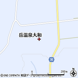 福島県二本松市岳温泉大和80周辺の地図