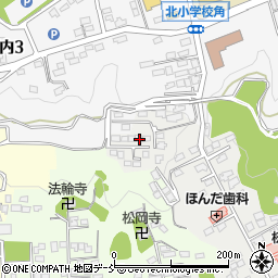 福島県二本松市本町1丁目6周辺の地図