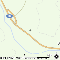 福島県伊達郡川俣町山木屋平山周辺の地図