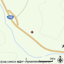 福島県川俣町（伊達郡）山木屋（平山）周辺の地図