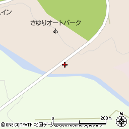福島県耶麻郡西会津町登世島狐田乙周辺の地図