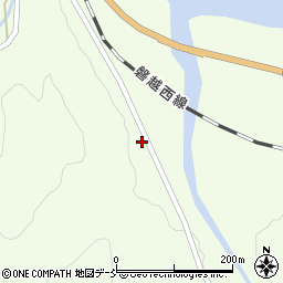 福島県西会津町（耶麻郡）野沢（屋敷廻乙）周辺の地図