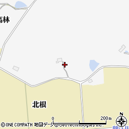 福島県南相馬市原町区高高林周辺の地図