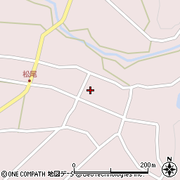 福島県西会津町（耶麻郡）尾野本（中町）周辺の地図