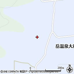 福島県二本松市岳温泉大和93周辺の地図