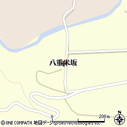 福島県南相馬市原町区片倉八重米坂周辺の地図