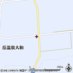 福島県二本松市岳温泉大和77周辺の地図