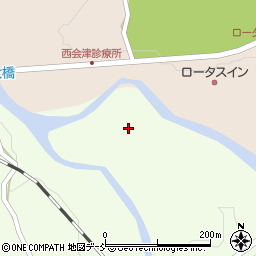福島県耶麻郡西会津町野沢猪ノ鼻乙周辺の地図