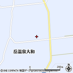 福島県二本松市岳温泉大和40周辺の地図