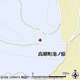 福島県喜多方市高郷町池ノ原池ノ原周辺の地図