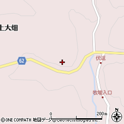 福島県二本松市戸沢新屋敷山周辺の地図