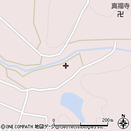 福島県耶麻郡西会津町尾野本沢田丙周辺の地図
