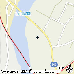 福島県喜多方市高郷町大田賀海老屋敷周辺の地図