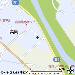新潟県三条市高岡713周辺の地図