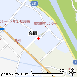 新潟県三条市高岡141周辺の地図