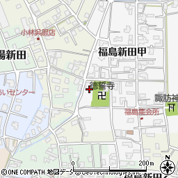 新潟県三条市福島新田周辺の地図