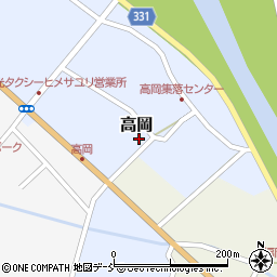 新潟県三条市高岡146周辺の地図