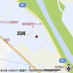 新潟県三条市高岡121周辺の地図