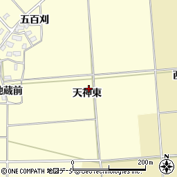 福島県喜多方市塩川町窪天神東周辺の地図