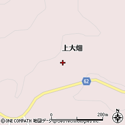 福島県二本松市戸沢上大畑周辺の地図