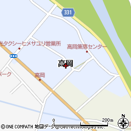 新潟県三条市高岡149周辺の地図