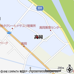 新潟県三条市高岡151周辺の地図