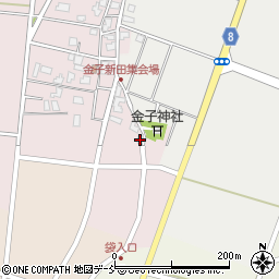 新潟県三条市金子新田398周辺の地図