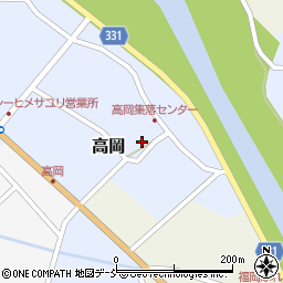 新潟県三条市高岡112周辺の地図