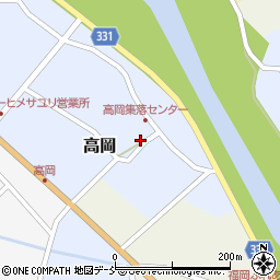 新潟県三条市高岡111周辺の地図