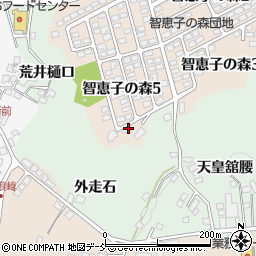 福島県二本松市智恵子の森5丁目52周辺の地図