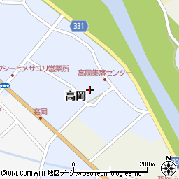新潟県三条市高岡126周辺の地図