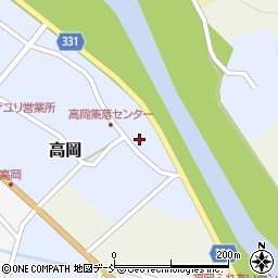 新潟県三条市高岡9周辺の地図