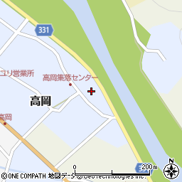 新潟県三条市高岡12周辺の地図