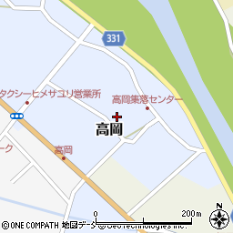 新潟県三条市高岡158周辺の地図