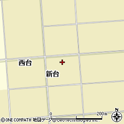 福島県喜多方市塩川町金橋東台周辺の地図