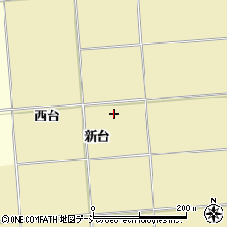 福島県喜多方市塩川町金橋（東台）周辺の地図