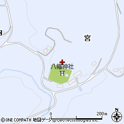 上川崎八幡神社周辺の地図