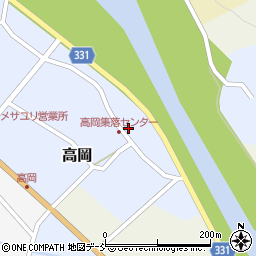新潟県三条市高岡17周辺の地図