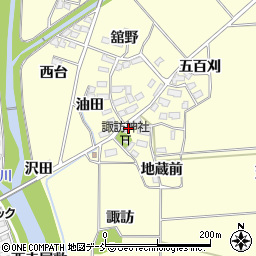福島県喜多方市塩川町窪下窪37周辺の地図