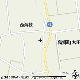 福島県喜多方市高郷町大田賀西海枝1164周辺の地図