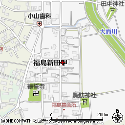 新潟県三条市福島新田乙54周辺の地図