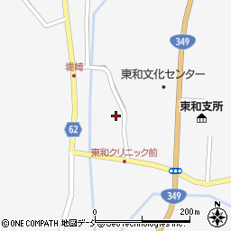 福島県二本松市針道蔵下周辺の地図
